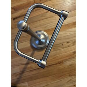 Kingston Vintage Free-Standing Toilet-Paper Holder Brushed Nickel (CC2008)